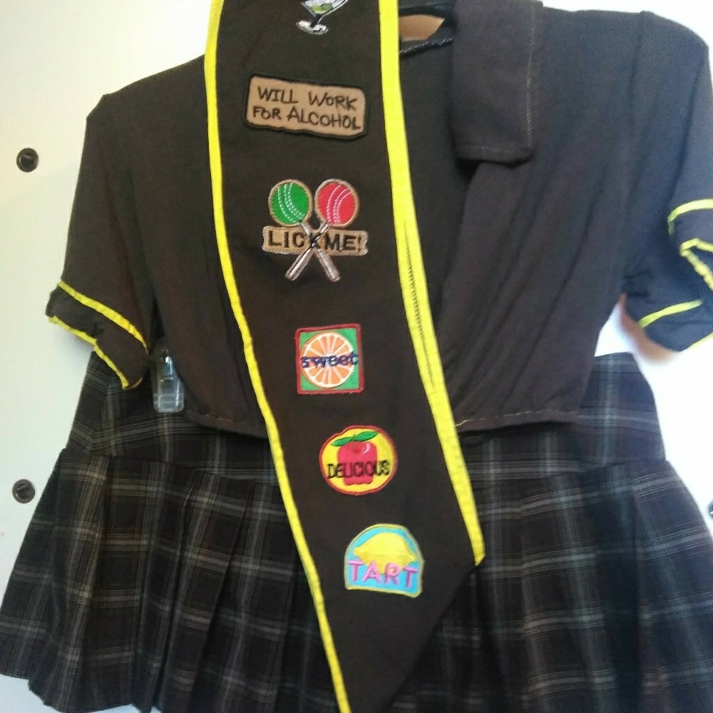 Foreplay Naughty Girl Scout Costume size S
